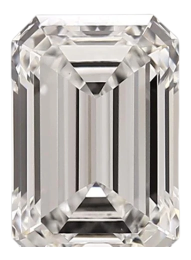 1.66 Carat E VVS2 Emerald Lab Diamond Online now