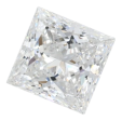 1.42 Carat D VVS1 Princess Lab Diamond Cheap