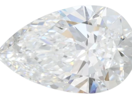 2.01 Carat D VVS1 Pear Lab Diamond Sale