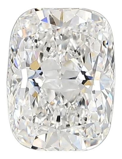 1.25 Carat D VVS2 Elongated Cushion Lab Diamond Online Hot Sale