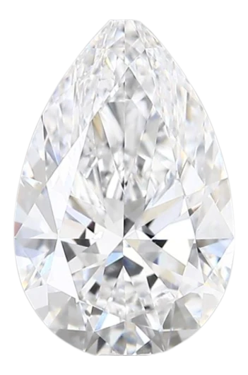 1.92 Carat D VVS2 Pear Lab Diamond Online Hot Sale