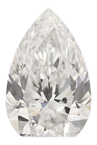 1.42 Carat D VVS2 Pear Lab Diamond For Discount