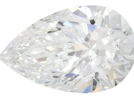 2.02 Carat D VVS1 Pear Lab Diamond Online now