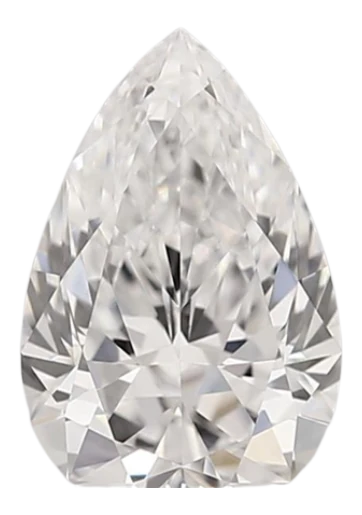 1.27 Carat D VVS2 Pear Lab Diamond Online Hot Sale