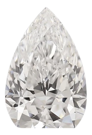 1.69 Carat D VS2 Pear Lab Diamond Cheap