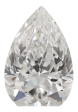 1.53 Carat D VVS2 Pear Lab Diamond For Discount