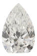 1.57 Carat F VVS1 Pear Lab Diamond Cheap