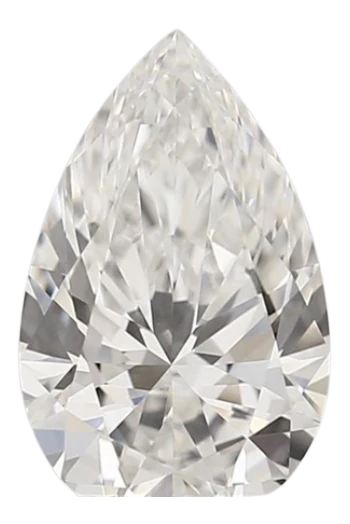 1.57 Carat F VVS1 Pear Lab Diamond Cheap