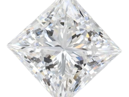 1.59 Carat D VVS1 Princess Lab Diamond Sale