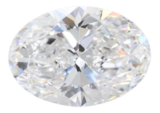 1.91 Carat D VVS1 Oval Lab Diamond Sale