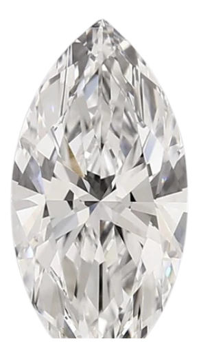 1.21 Carat D VVS2 Marquise Lab Diamond on Sale