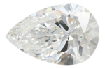 1.63 Carat E VVS1 Pear Lab Diamond For Discount