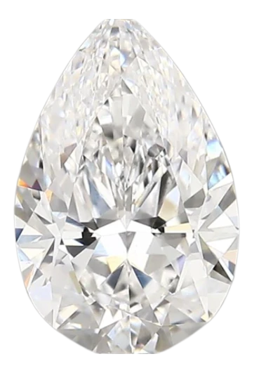 1.73 Carat D VS1 Pear Lab Diamond Discount