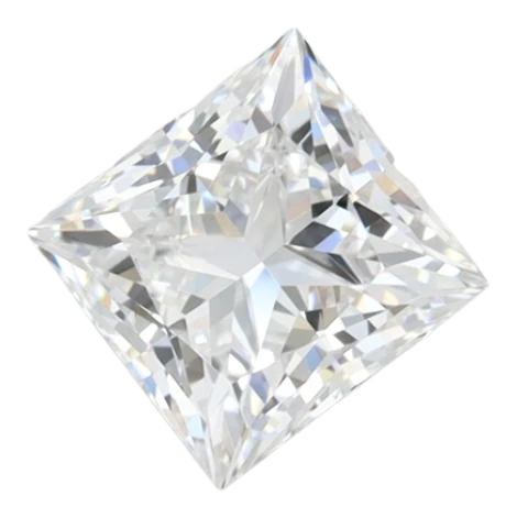 1.38 Carat D VVS1 Princess Lab Diamond Sale