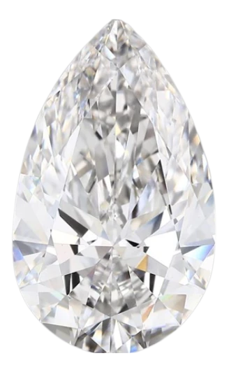 10.03 Carat F VS1 Pear Lab Diamond For Cheap