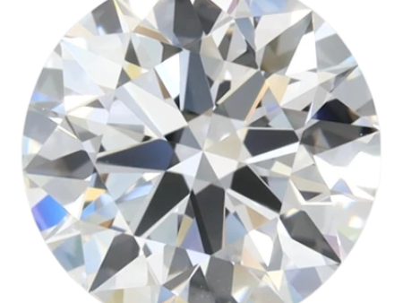 2.01 Carat F IF Round Lab Diamond Discount