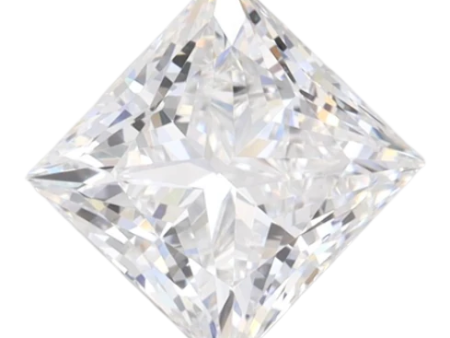 1.65 Carat E VVS1 Princess Lab Diamond Sale