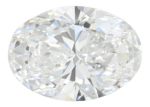 1.43 Carat D VVS1 Oval Lab Diamond Fashion