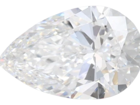 1.58 Carat D IF Pear Lab Diamond on Sale