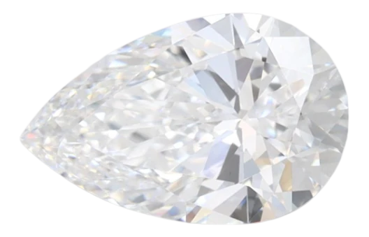 1.58 Carat D IF Pear Lab Diamond on Sale