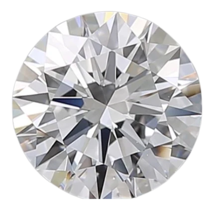 1.2 Carat D SI1 Round Natural Diamond For Discount