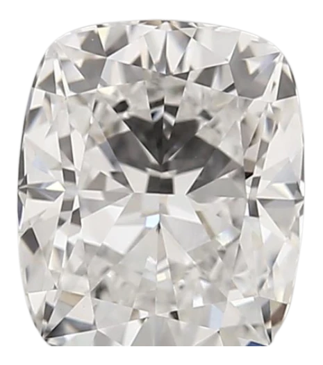 1.63 Carat F VVS2 Elongated Cushion Lab Diamond For Cheap