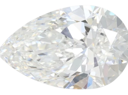 1.67 Carat E IF Pear Lab Diamond Fashion