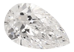 1.4 Carat D VVS2 Pear Lab Diamond Cheap