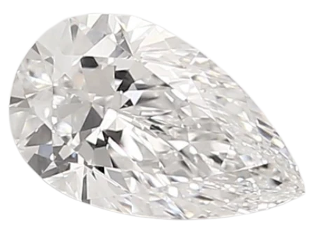 1.4 Carat D VVS2 Pear Lab Diamond Cheap