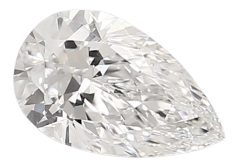 1.4 Carat D VVS2 Pear Lab Diamond Cheap