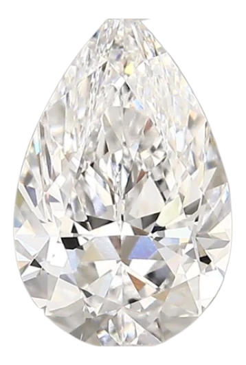 1.55 Carat D VVS1 Pear Lab Diamond Discount