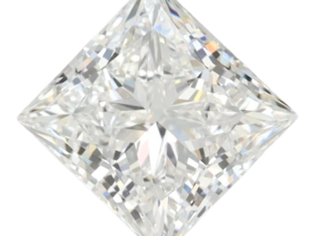 1.95 Carat D VVS1 Princess Lab Diamond Online now