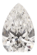 1.35 Carat E VVS2 Pear Lab Diamond Fashion