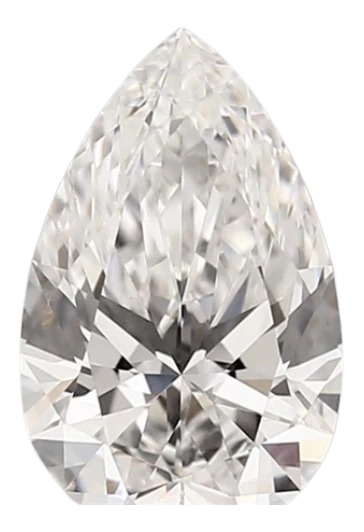 1.35 Carat E VVS2 Pear Lab Diamond Fashion