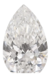 1.68 Carat E VVS2 Pear Lab Diamond For Cheap