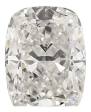 1.41 Carat F VVS2 Elongated Cushion Lab Diamond For Sale