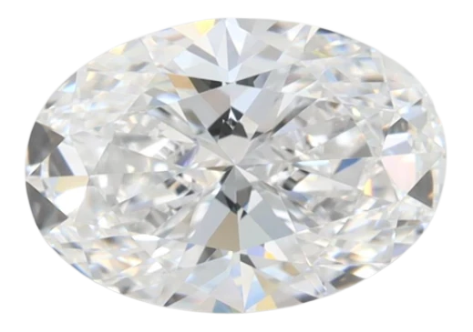 1.96 Carat D VVS1 Oval Lab Diamond on Sale