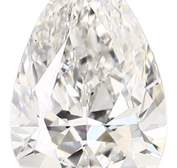 1.55 Carat D VS2 Pear Lab Diamond For Discount