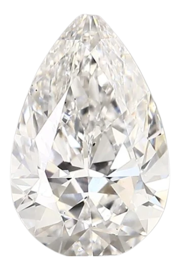 1.55 Carat D VS2 Pear Lab Diamond For Discount