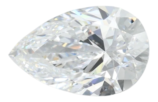 1.61 Carat D IF Pear Lab Diamond Online Hot Sale