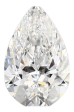 2.04 Carat E VVS2 Pear Lab Diamond For Cheap