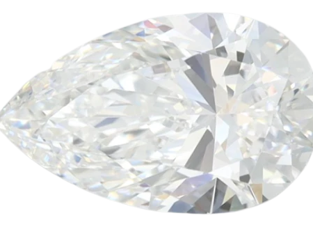 1.54 Carat E IF Pear Lab Diamond Online Sale