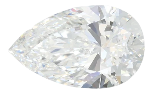 1.54 Carat E IF Pear Lab Diamond Online Sale