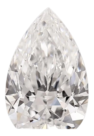 1.58 Carat D VS1 Pear Lab Diamond Fashion