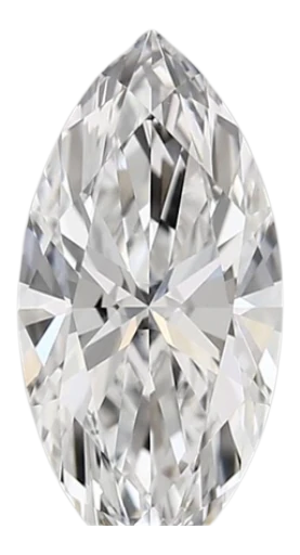 1.39 Carat D VVS2 Marquise Lab Diamond on Sale