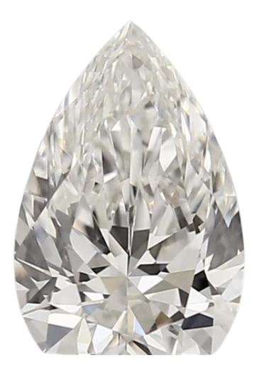 1.42 Carat F VVS1 Pear Lab Diamond Online Hot Sale