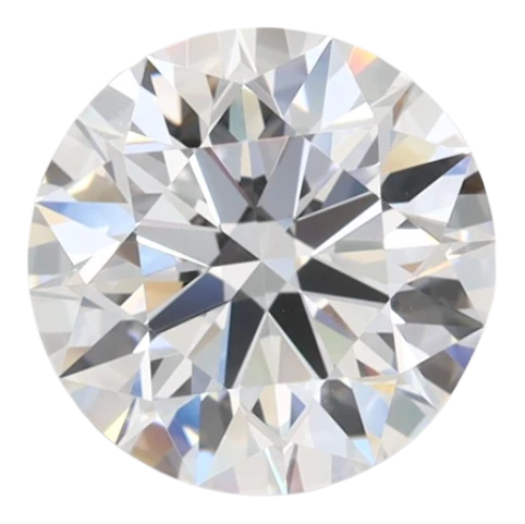 1.67 Carat D VVS2 Round Lab Diamond on Sale