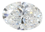 2.0 Carat D VVS1 Oval Lab Diamond Cheap