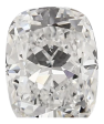 1.73 Carat D VVS2 Elongated Cushion Lab Diamond For Sale