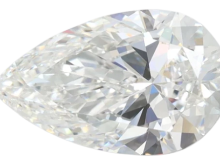 1.67 Carat F VVS1 Pear Lab Diamond For Discount